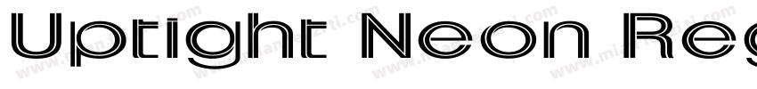 Uptight Neon Regular字体转换